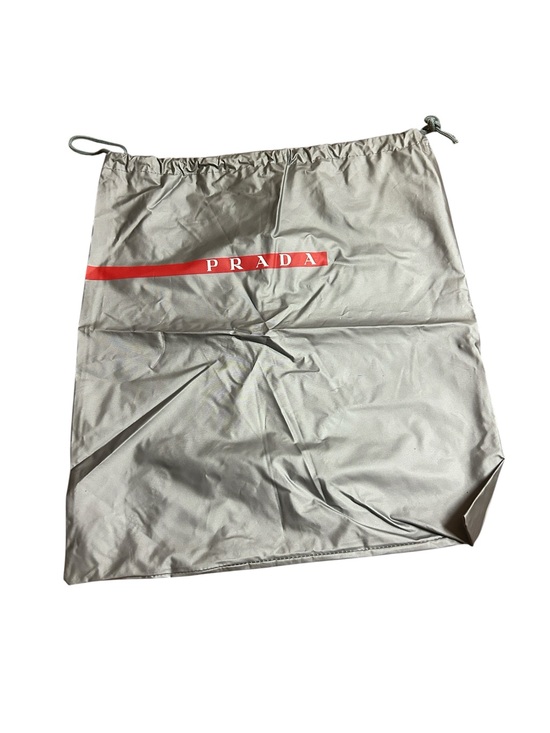Prada Handbags - Prada Sport Silver Gray Vinyl Dust Bag